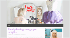 Desktop Screenshot of luckfupus.com
